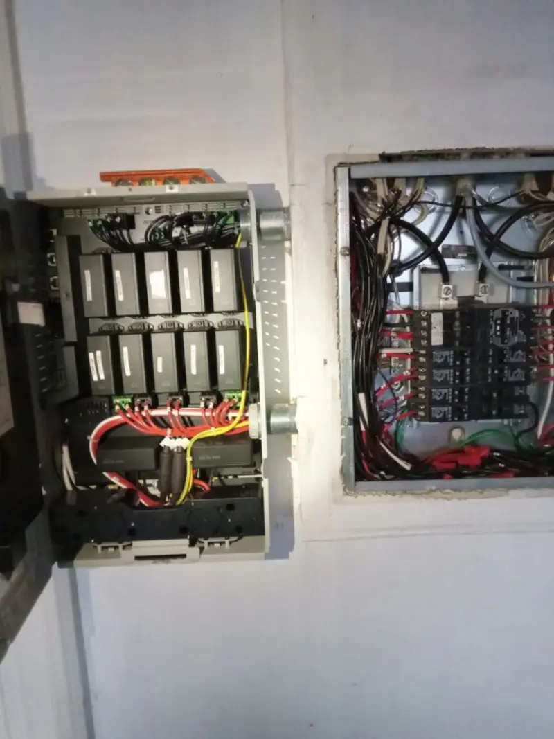 Electrical panel upgrade completed for Commercial Electrician Services in Scottsboro
